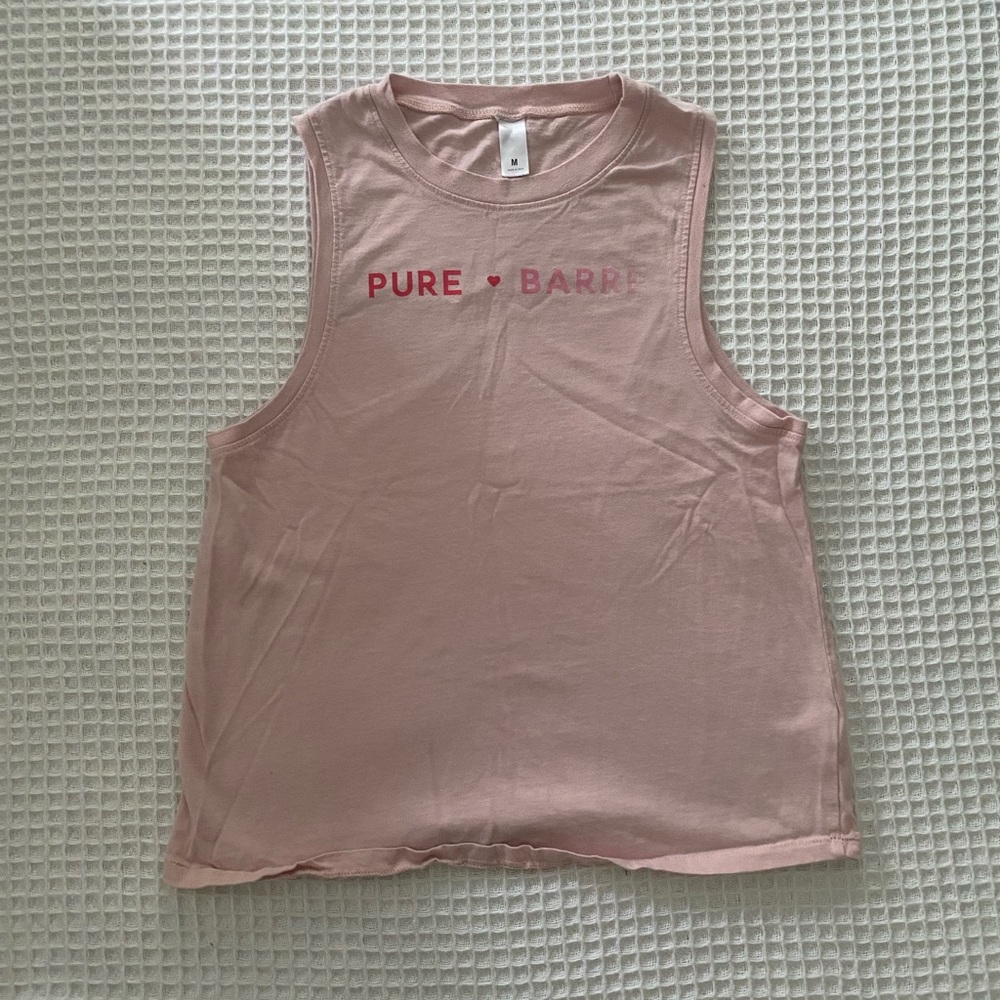 Pure Barre Valentines Crop Tank